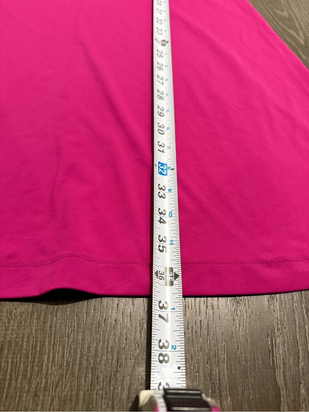 Columbia Bright Hot Pink Scoop Neck Midi Dress - Picture 6 of 6